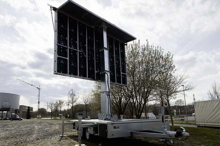 Produktion LED Reklametrailer