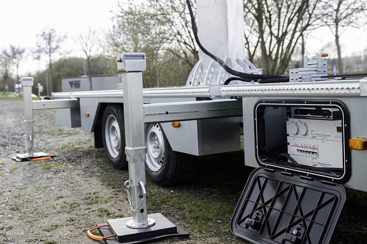 Produktion LED Reklametrailer